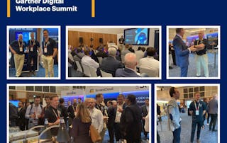 Photos from VOSS at Gartner Digital Workplace Summit 2024