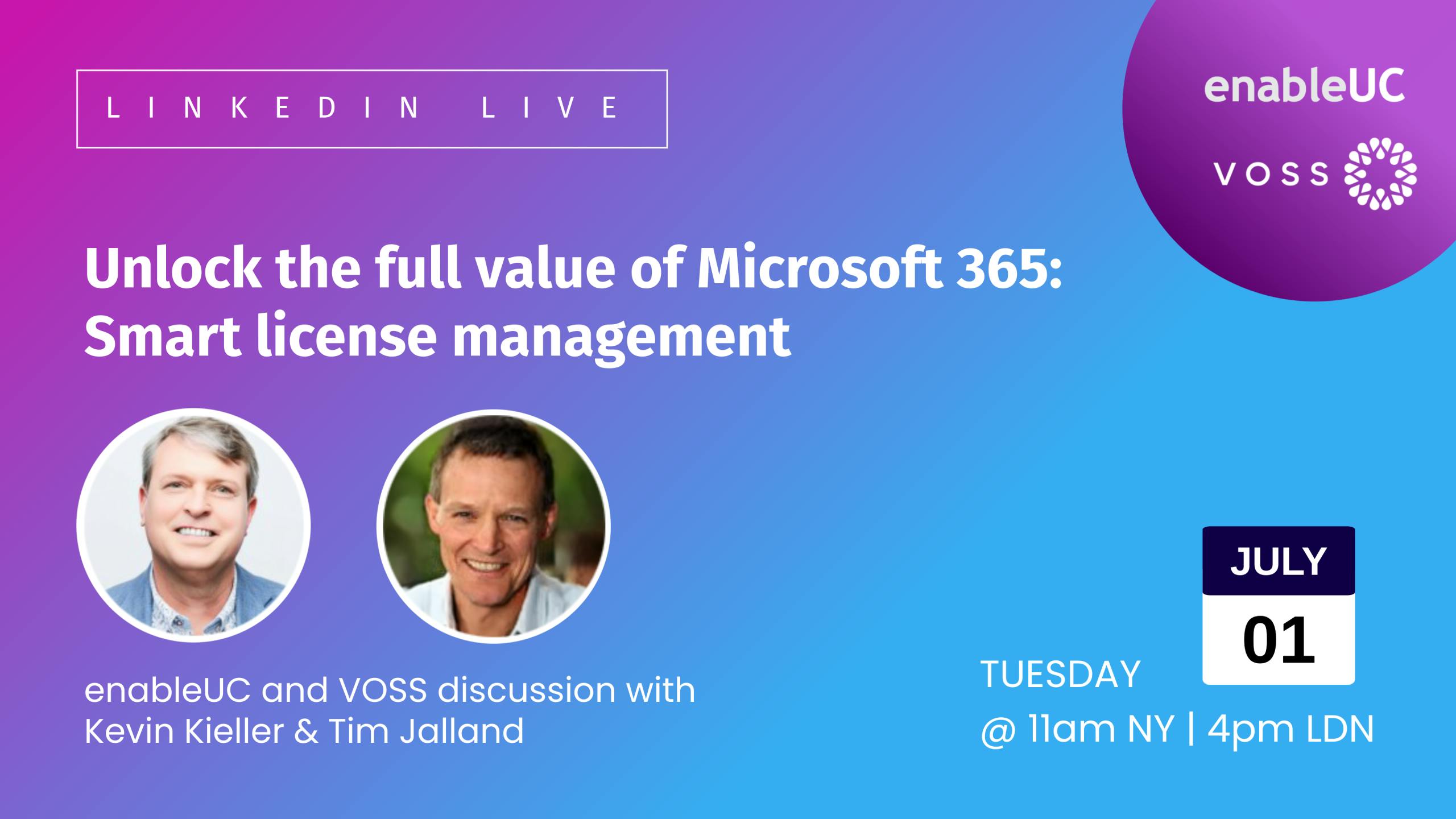 Kieller LinkedIn Live - Microsoft365 episode 3