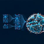 Automation and Analytics - Data and AI Powering Global Analytics: Visualize data-driven insights with AI and big data, showcasing global networks, large language models, artificial neural network and digital transformation.