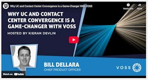 Video screenshot of UC Today interview on UCaaS and CCaaS convergence