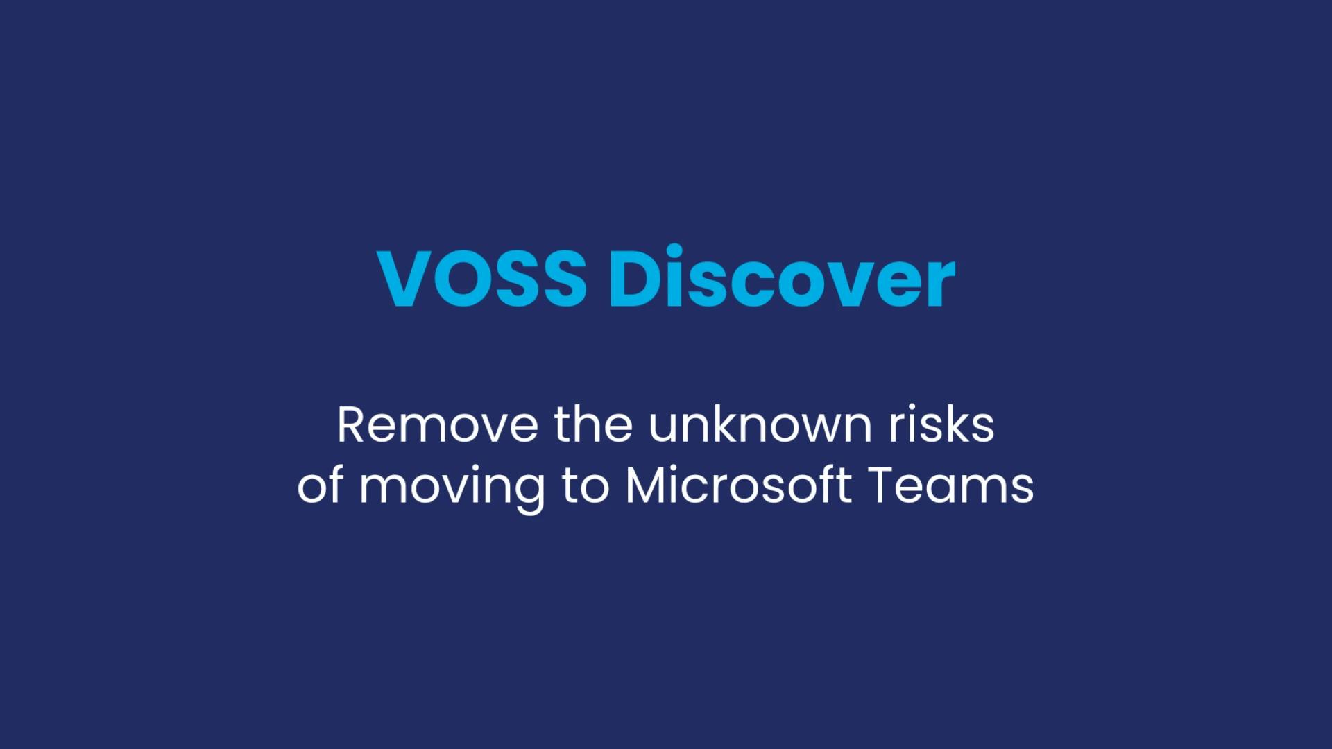 VOSS Discover