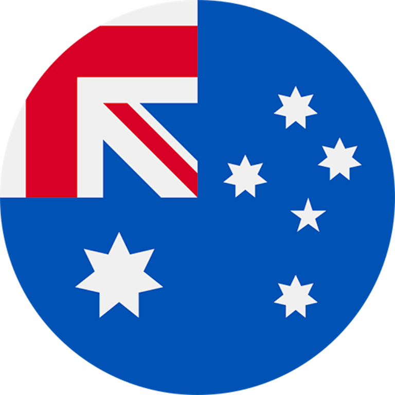 Round Australian flag - VOSS Australia office