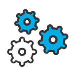 Automation showing cogs icon