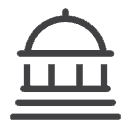 Government building icon