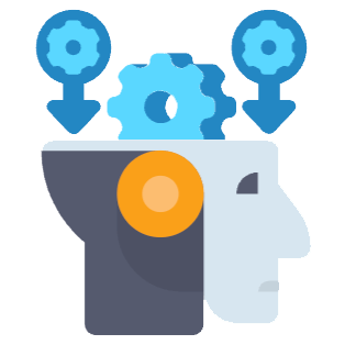 intelligent automation (AI) icon
