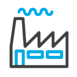 manufacturing,factory icon