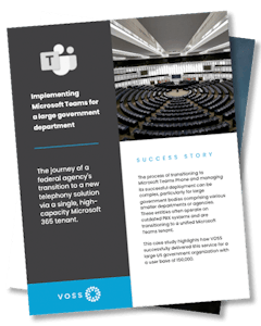 Cover image of Implementing MSFT Teams for a large government department success story