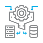 Network bottlenecks icon