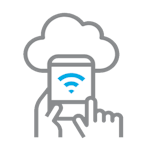Remote working apps icon