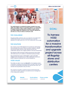 Digital transformation retail case study | Customer Success Story | VOSS for Retail