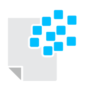 Scattered data icon