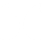 Quotation mark in white - start