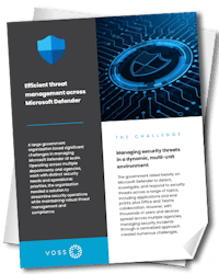Efficient threat management across Microsoft Defender use case cover