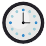 Delayed clock icon