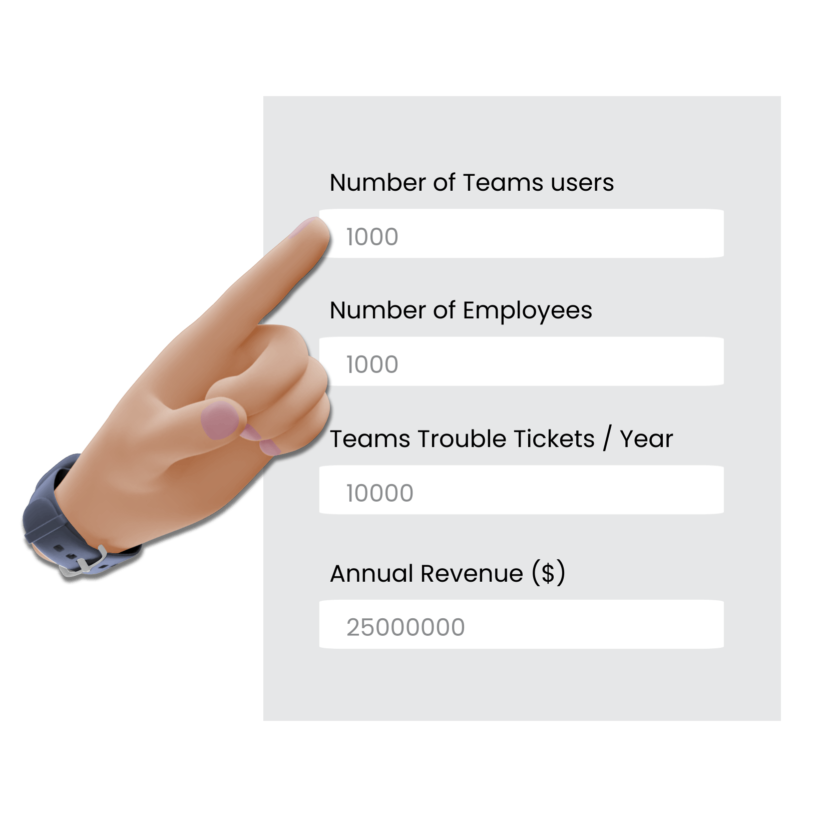 Trouble ticket tamer - enter just 4 details to see potential savings