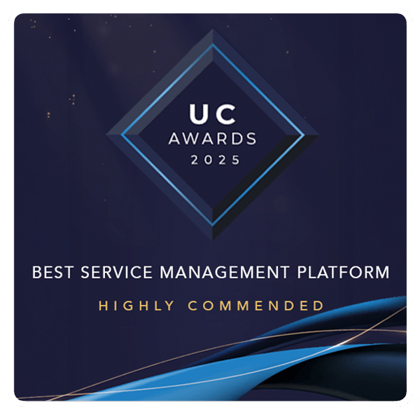 Highly commended for the best service management platform 2025