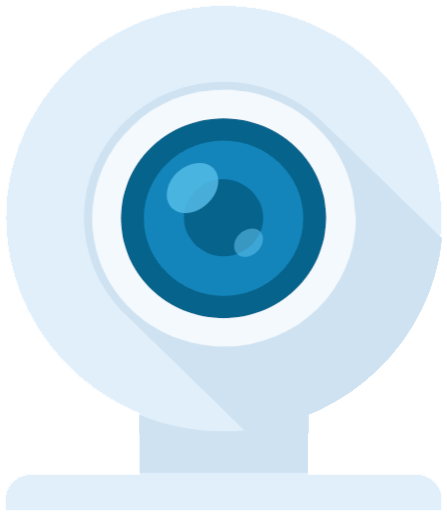 meeting room video camera icon